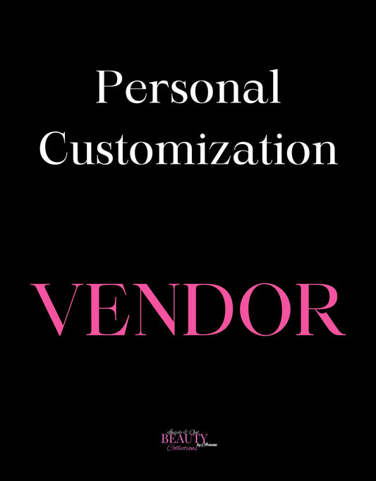 Personal Customization Vendor